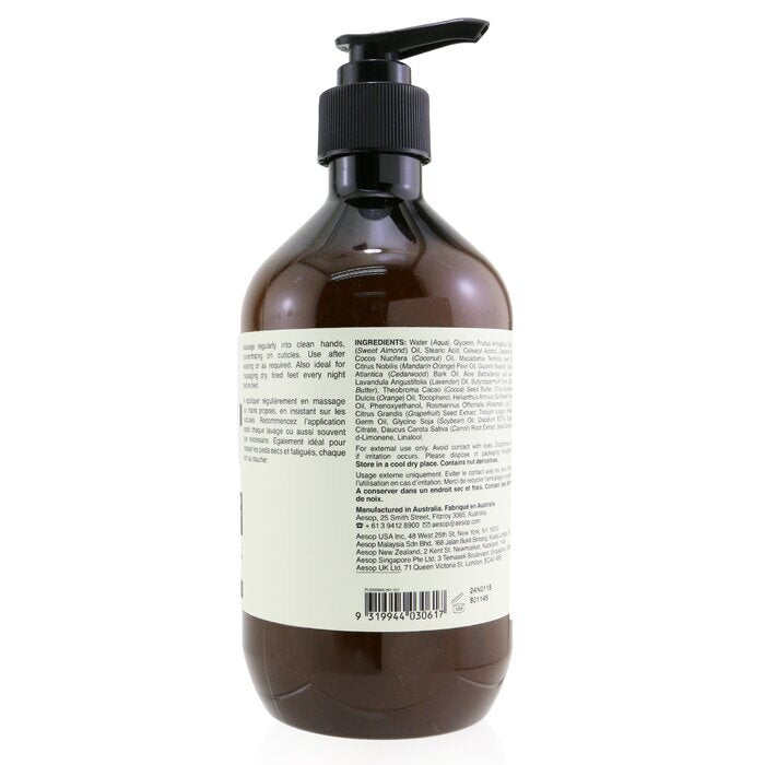 Aesop Baume Aromatique Résurrection pour les Mains 500ml/16.67oz