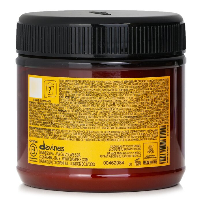 Davines Natural Tech Nourishing Hair Building Pak (Pour cheveux secs et abîmés) 250ml/8.79oz