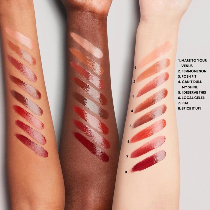 MAC LUSTREGLASS LIPSTICK No.543 POSH PIT 1pc