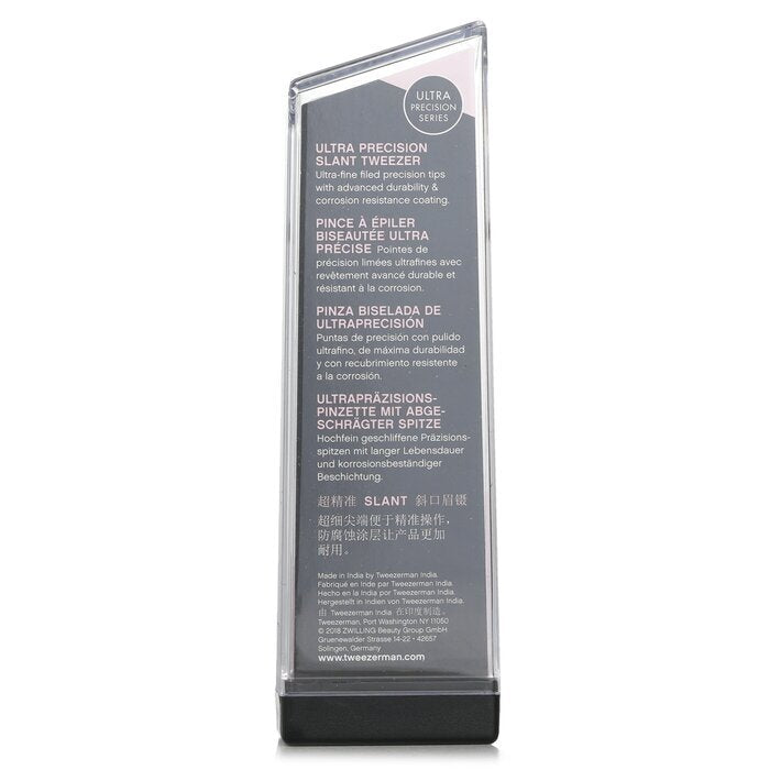 Tweezerman Slant Tweezer Ultra Precision (Tin Coated) (Studio Collection)