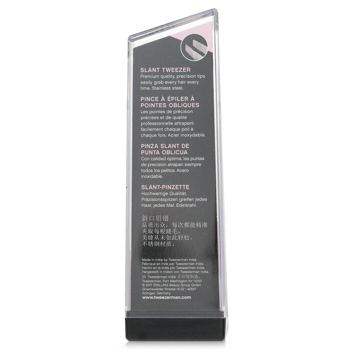 Tweezerman Slant Tweezer - Pink (Studio Collection)