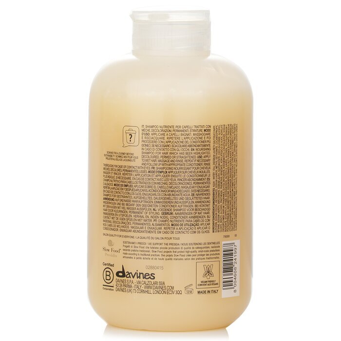 Davines Nounou Nourishing Shampoo (For Highly Processed or Brittle Hair) 250ml
