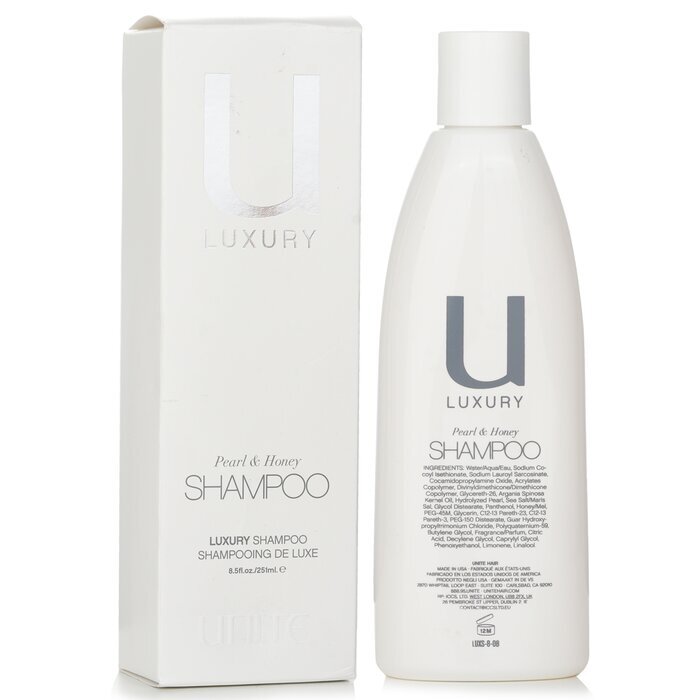 Unite U Shampooing de Luxe Perle & Miel 251ml/8.5oz