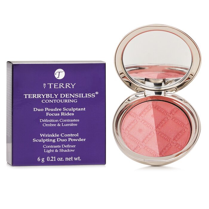 By Terry Terrybly Densiliss Duo Poudre Contour Blush - # 300 Peachy Sculpt 6g/0.21oz