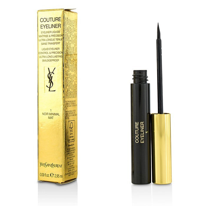 Yves Saint Laurent Couture Liquid Eyeliner - 1 Noir Minimal Mat 2.95ml
