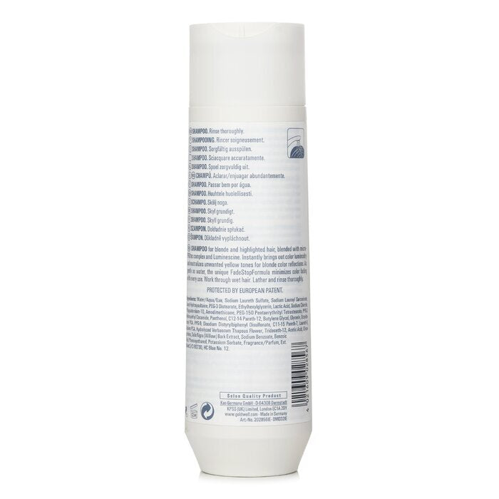 Goldwell Dual Senses Blondes & Highlights Anti-Yellow Shampoo (Luminosity For Blonde Hair) 250ml