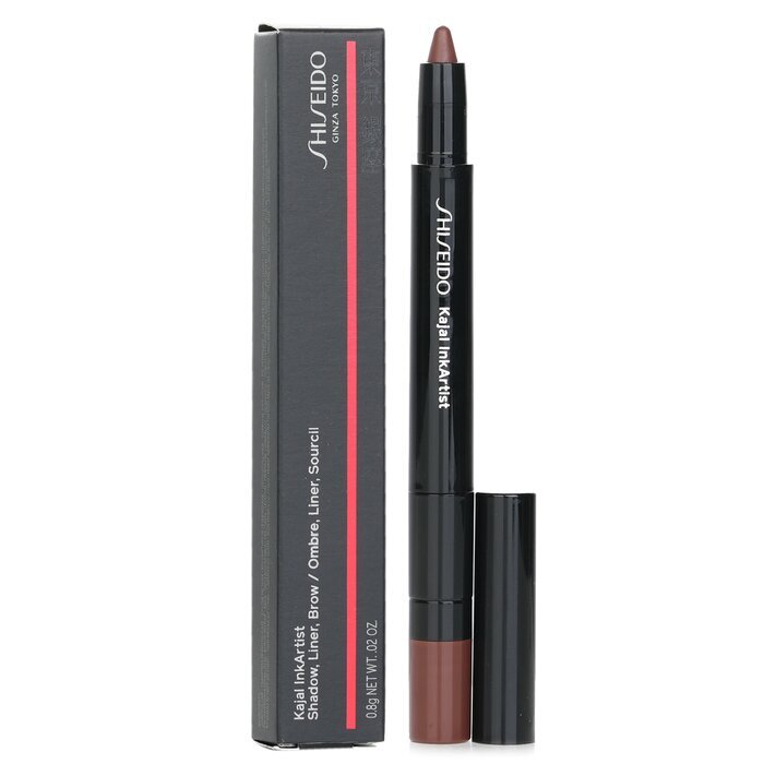 Shiseido Kajal InkArtist (Shadow, Liner, Brow) - 01 Tea House (Brown) 0.8g
