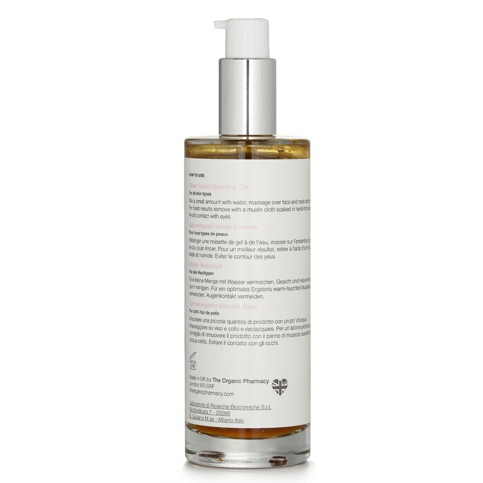 The Organic Pharmacy Rose Facial Cleansing Gel 100ml