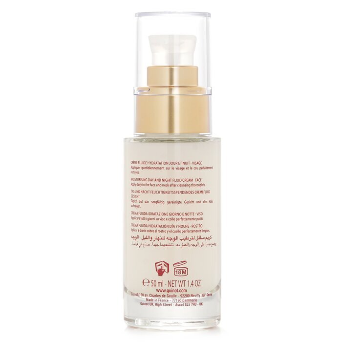 Guinot Hydrazone Moisturising Day And Night Fluid Cream For Face 50ml