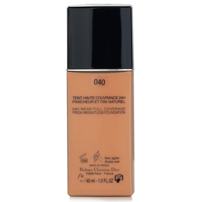 Christian Dior Diorskin Forever Undercover 24H Wear Full Coverage Water Based Foundation - 040 Honey Beige 40ml