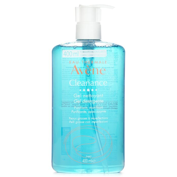 Avene Cleanance Cleansing Gel - For Oily, Blemish-Prone Skin 400ml