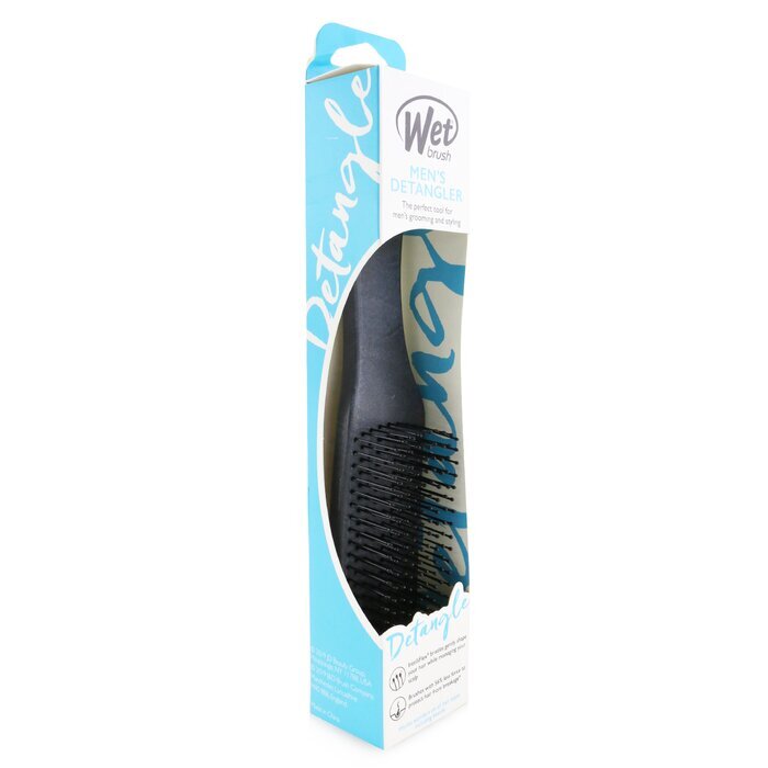 Wet Brush Men's Detangler Leather - Black 1pc