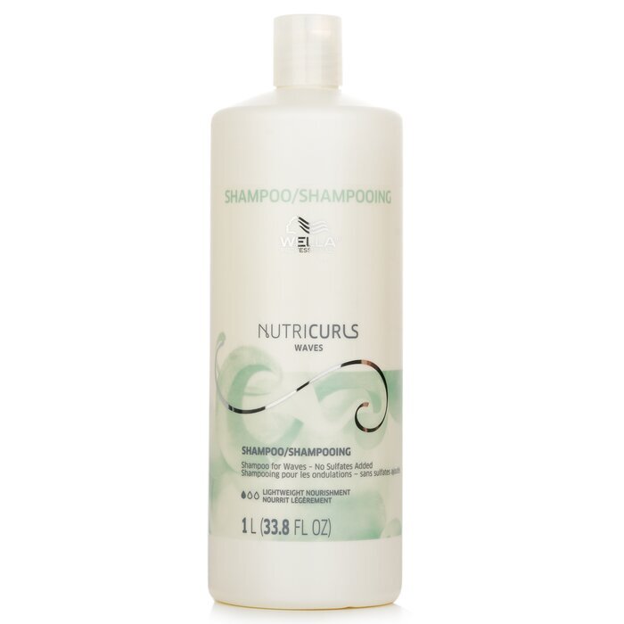 Wella Nutricurls Shampoo (For Waves) 1000ml