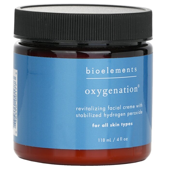 Bioelements Oxygenation - Revitalizing Facial Treatment Creme (Salon Size) - For Very Dry, Dry, Combination, Oily Skin Types 118ml/4oz