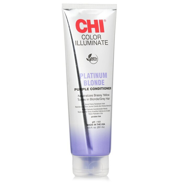 CHI Ionic Color Illuminate Conditioner - Platinum Blonde 251ml