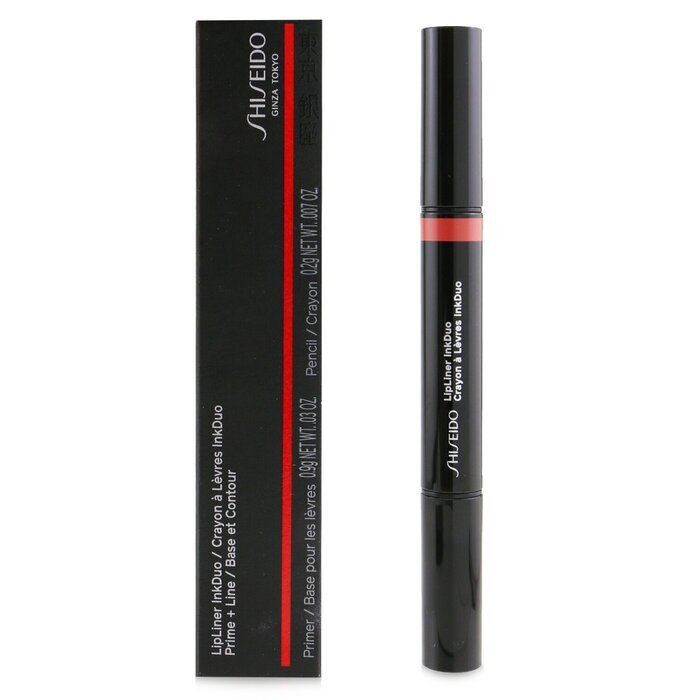 Shiseido LipLiner InkDuo (Prime + Line) - 07 Poppy 1.1g