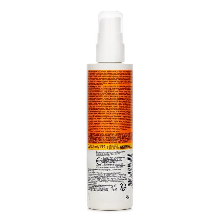 La Roche Posay Anthelios Invisible Spray SPF 30 - Sensitive Skin 200ml