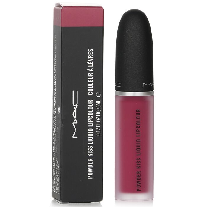 MAC Powder Kiss Liquid Lipcolour - 988 A Little Tamed 5ml