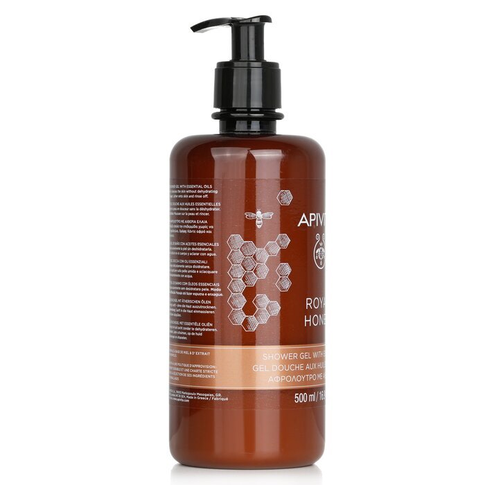 Apivita Royal Honey Creamy Shower Gel With Essential Oils - Ecopack 500ml