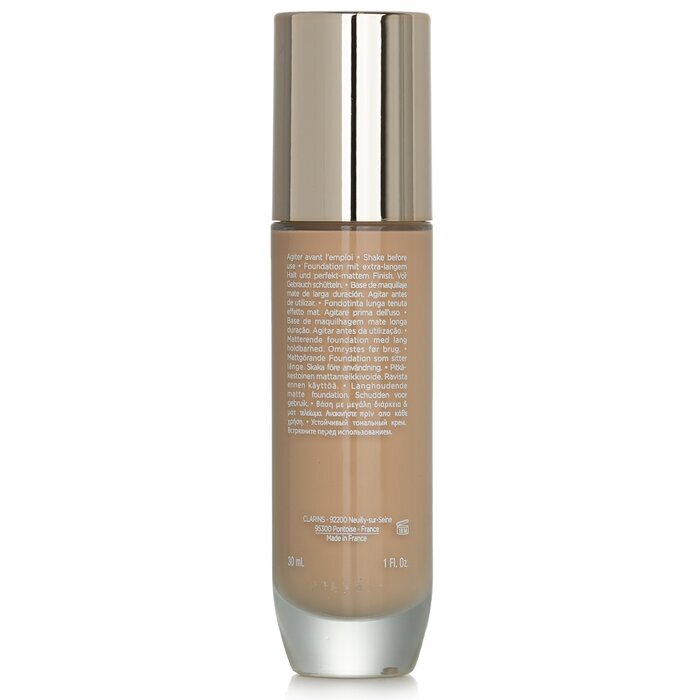 Clarins Everlasting Long Wearing & Hydrating Matte Foundation - 108.3N Organza 30ml