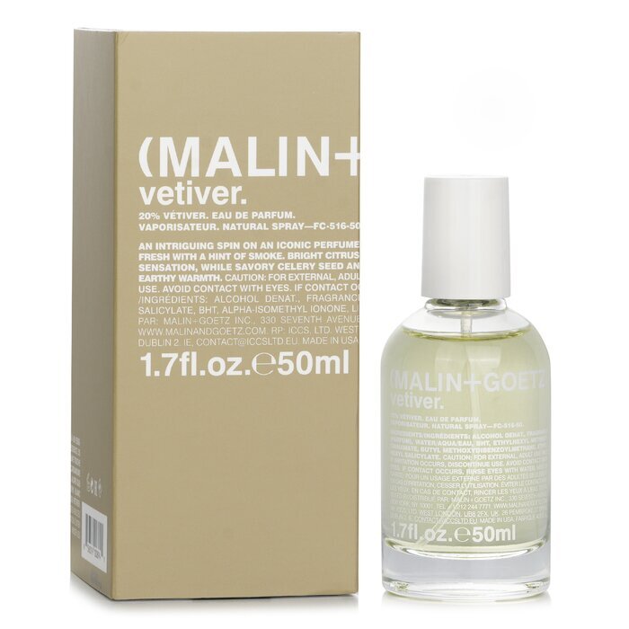 MALIN+GOETZ Vetiver Eau De Parfum Spray 50ml