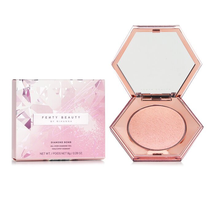 Fenty Beauty by Rihanna Diamond Bomb All Over Diamond Veil - Rose Rave (Pure Pink & Gold Sparkle) 8g