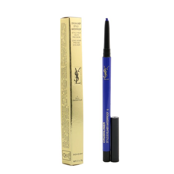 Yves Saint Laurent Crushliner Stylo Waterproof Eyeliner - 06 Bleu Enigmatique 0.35g