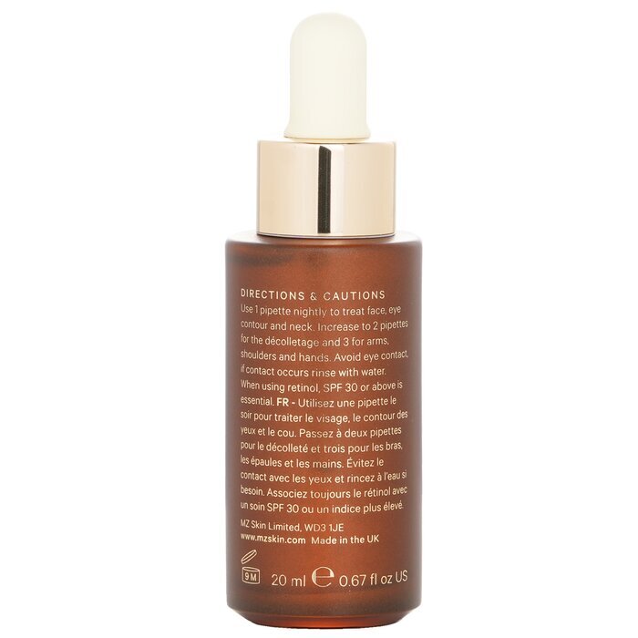 MZ Skin Retinol Skin Booster 2% Encapsulated Vitamin A Resurfacing Treatment 20ml