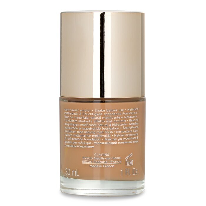 Clarins Skin Illusion Velvet Natural Matifying & Hydrating Foundation - 114N 30ml