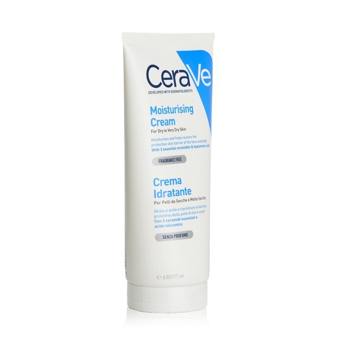 CeraVe Moisturising Cream For Dry to Very Dry Skin 177ml