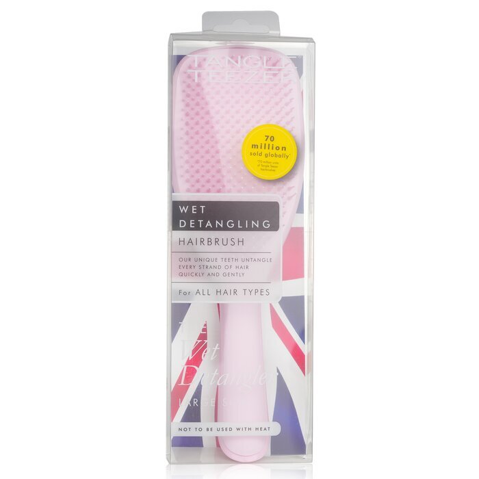 Tangle Teezer The Wet Detangling Hair Brush - Pink Hibiscus (Large Size) 1pc