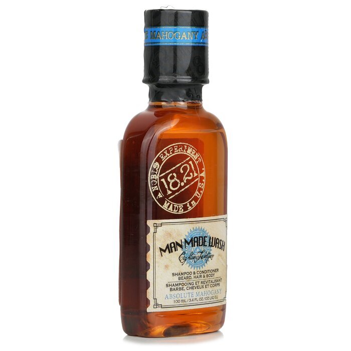 18.21 Man Made Man Made Wash Shampoo, Conditioner & Body Wash - Absolute Mahogany 100ml