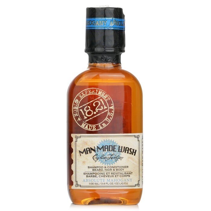 18.21 Man Made Man Made Wash Shampoo, Conditioner & Body Wash - Absolute Mahogany 100ml