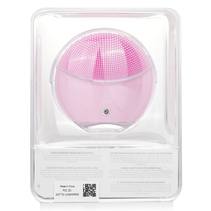 FOREO Luna 4 Mini Dual-Sided Facial Cleansing Massager - Pearl Pink 1pcs