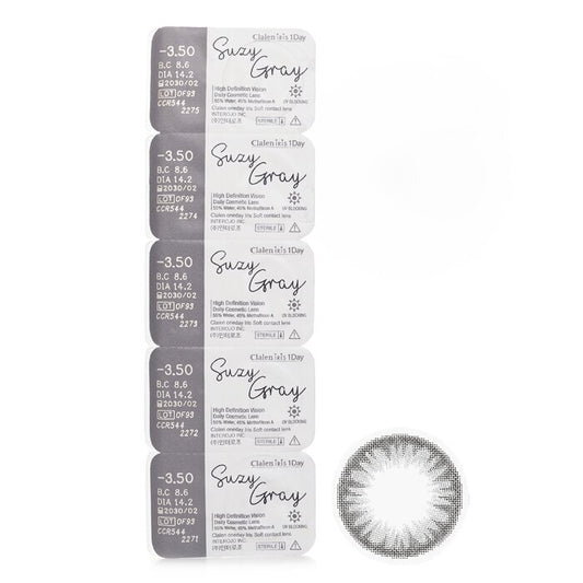 Clalen Iris 1Day Suzy Gray -3.50 5pcs x 1 strip