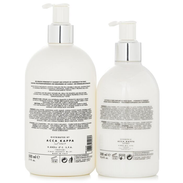 Acca Kappa White Moss Body Care Gift Set 2pcs