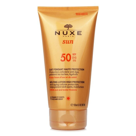 Nuxe Sun Melting Lotion High Protection Spf50 Face 150ml