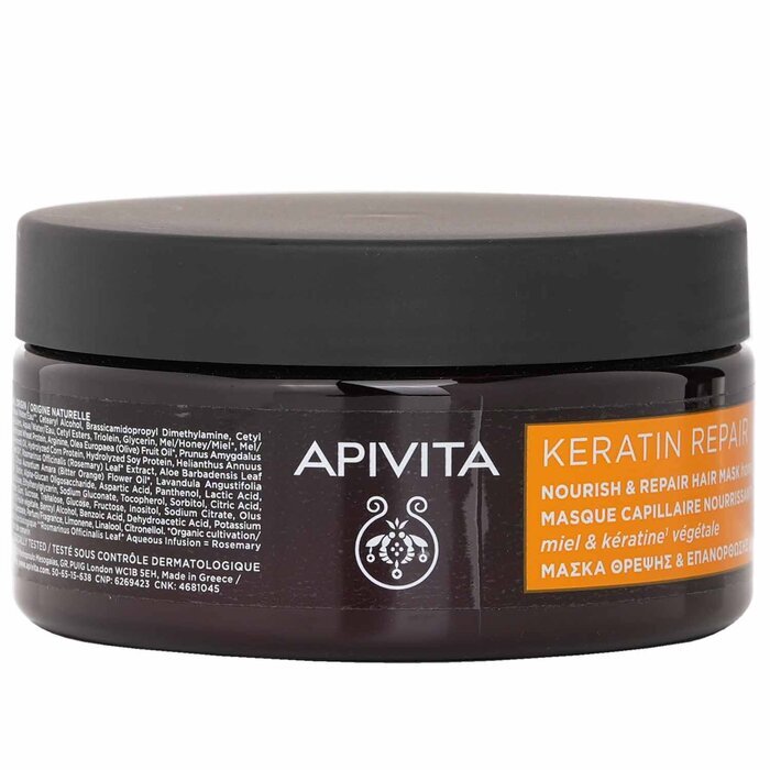 Apivita Keratin Repair Nourish & Repair Hair Mask 200ml