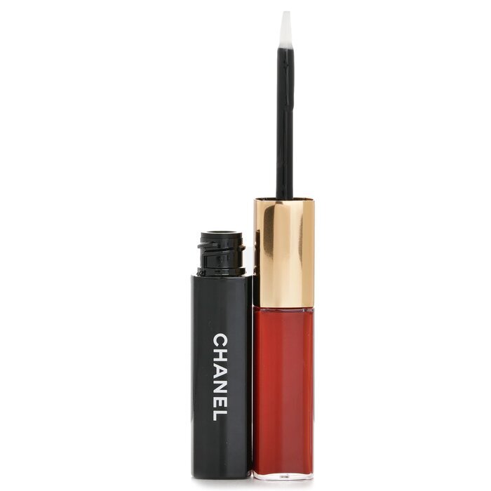 Chanel Le Rouge Duo Ultrawear Liquid Lip Colour - 176 Burning Red 4.5ml+3.5ml