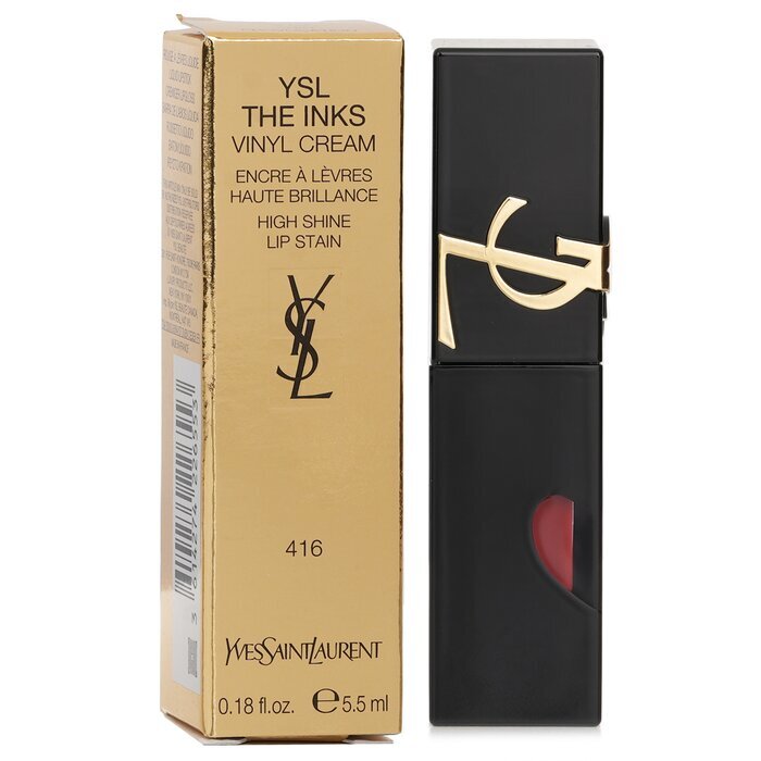 Yves Saint Laurent The Inks Vinyl Cream High Shine Lip Stain - 416 Chili Provocation 5.5ml