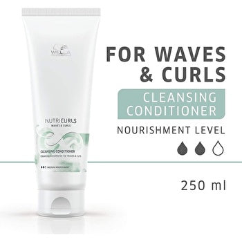 Wella Nutricurls Waves & Curls Cleansing Conditioner 250ml