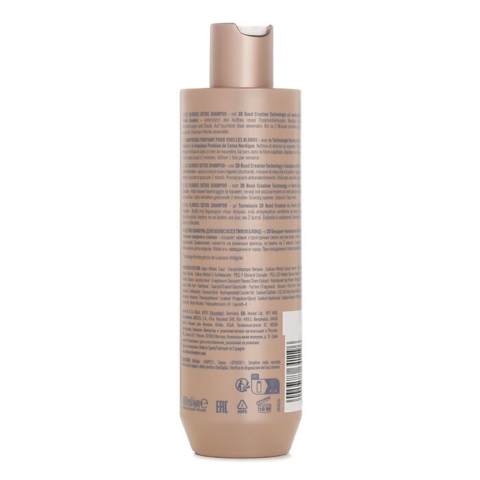 Schwarzkopf Blond Me All Blondes Detox Shampoo 300ml