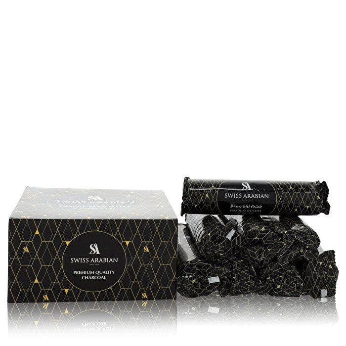Swiss Arabian Swiss Arabian Premium Quality Charcoal 10 pieces of Premium Charcoal Briquettes 33 mm 33mm/33mm