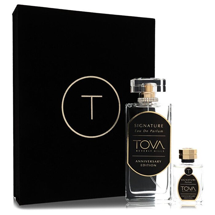 Tova Beverly Hills Tova Signature Anniversary Edition Eau De Parfum Spray + 1/2 oz Pure Perfume Eau De Parfum Spray + .5 oz Parfum 100ml/3.4oz