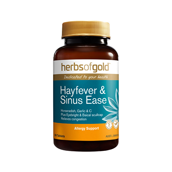 Herbs Of Gold Hayfever & Sinus Ease 60t