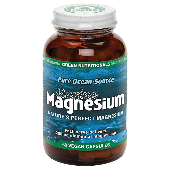 Green Nutritionals Pure Ocean-source Marine Magnesium 60vc