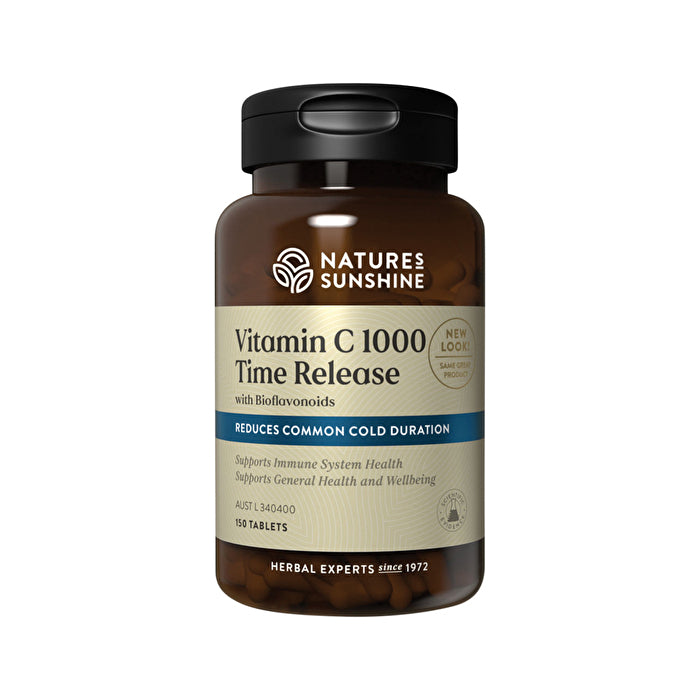 Natures Sunshine Vitamin C 1000 Timed Release (with Bioflavonoids) 150t