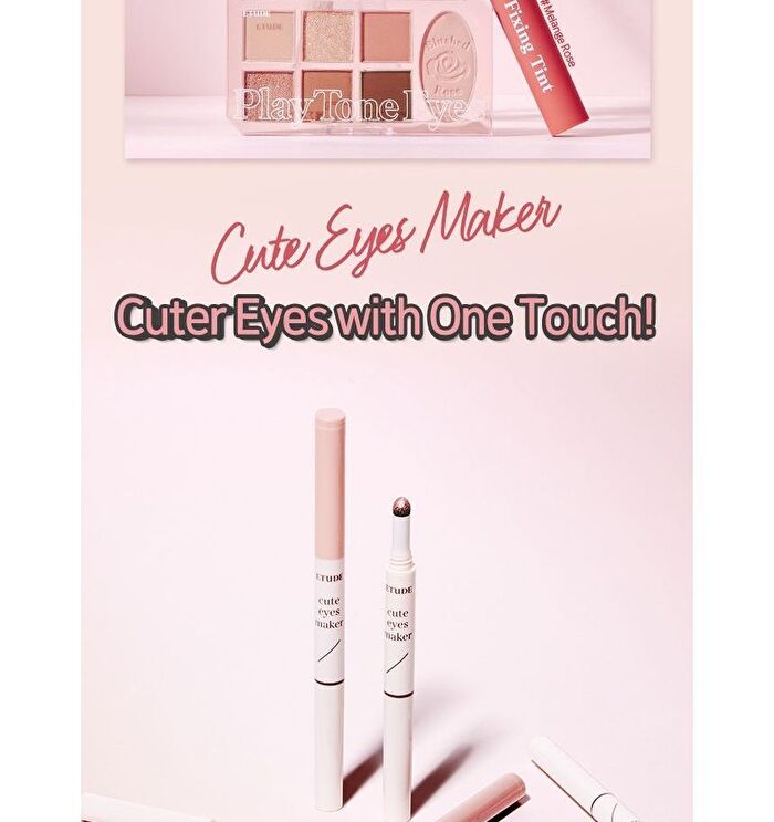 Etude House Cute Eyes Maker -  Rose Shimmer 2g