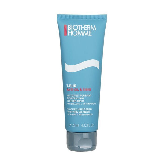 Biotherm Homme T-Pur Clay-Like Unclogging Purifying Cleanser 125ml