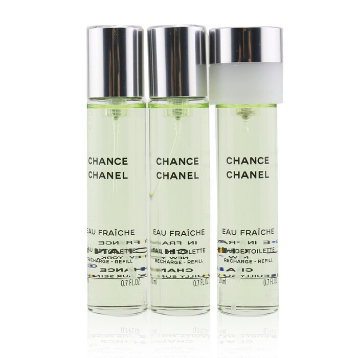 Chanel Chance Eau Fraiche Twist & Spray Eau De Toilette Refill 3x20ml/0.7oz